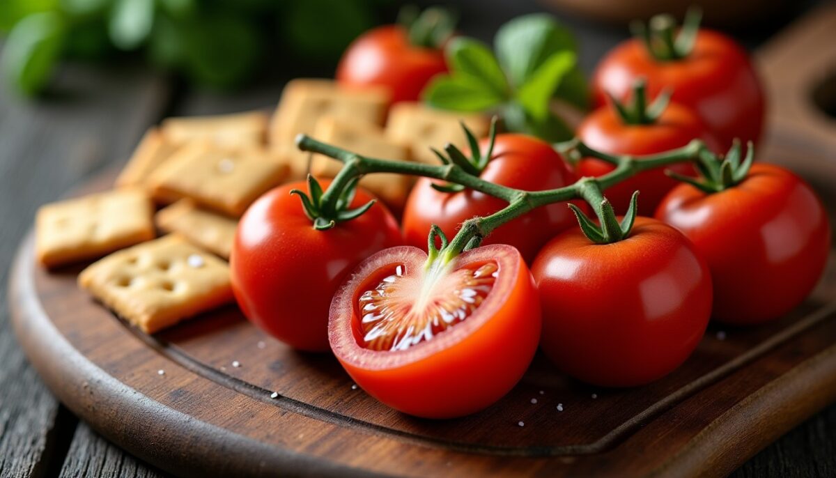 Tomates trop mûres en crackers industriels: le guide des biscuits apéro craquants