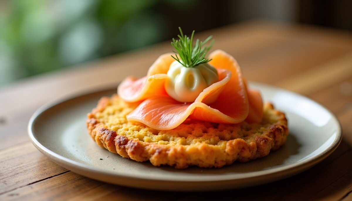 Galette croustillante grenailles râpées, crème citronnée et saumon fumé: le guide technique