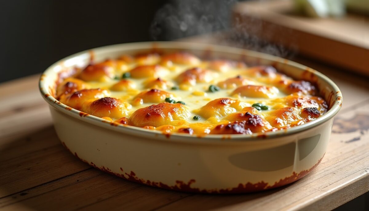 Gratin d’oignons aux trois fromages : l’astuce pour un résultat doux, fondant et vraiment gourmand