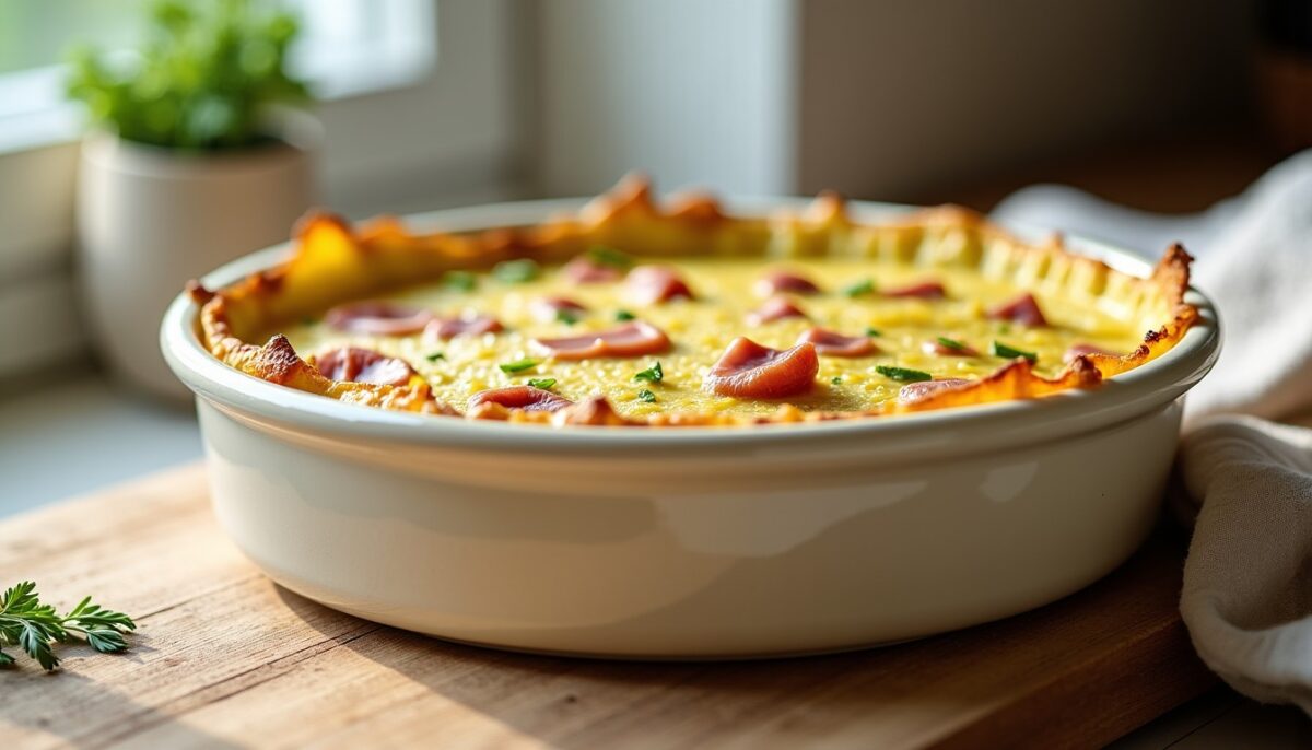Ma recette légère de gratin de courgettes au jambon sans béchamel : fondant et doré