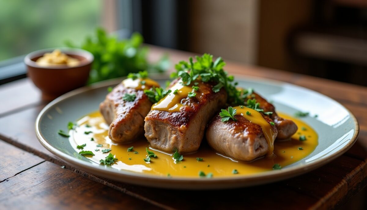 Lapin mijoté au vin blanc fondant : la moutarde de Dijon et le détail qui change tout