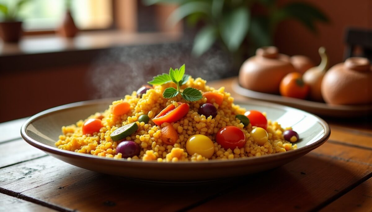 Couscous marocain aux sept légumes d’automne : personne ne sort de table sans resservir