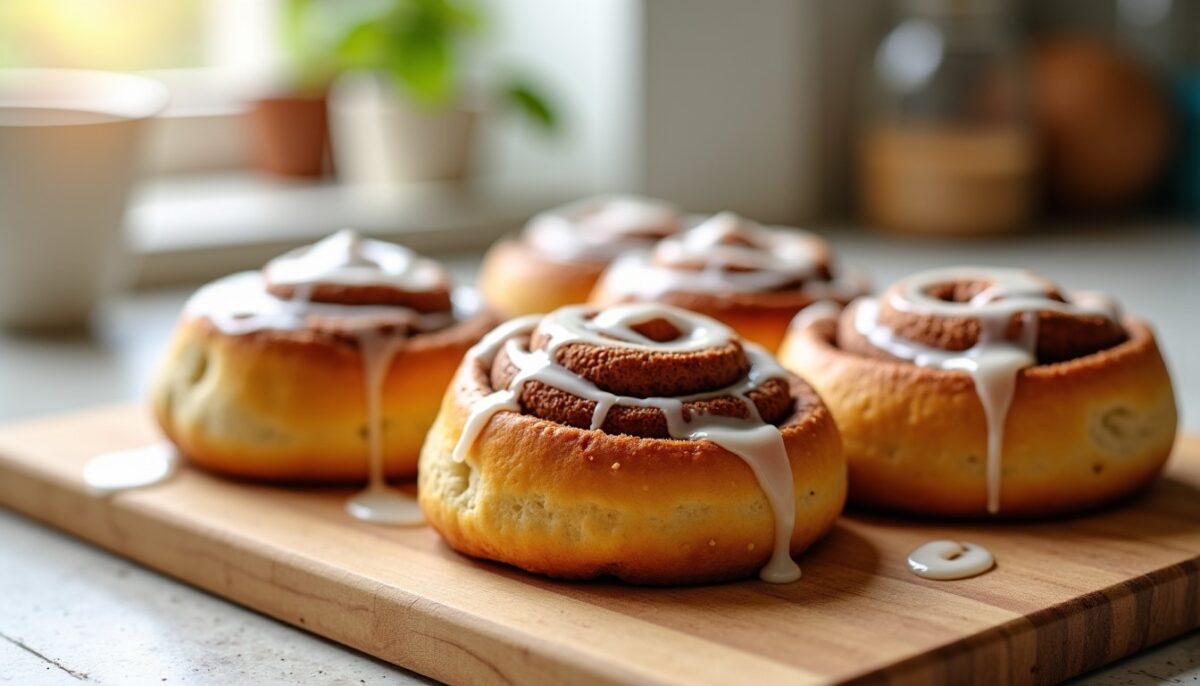 Cinnamon rolls sans long pétrissage : la méthode briochée qui change tout, même sans robot
