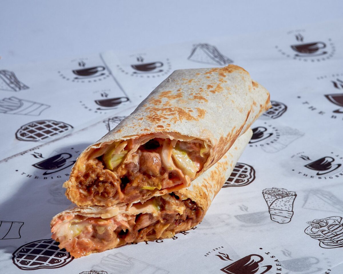 wraps cheeseburger croustillants veut dire croustillant